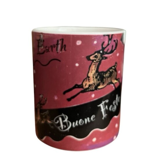 Starbucks Other - Starbucks Buone Feste French Christmas Mugs 12 Oz